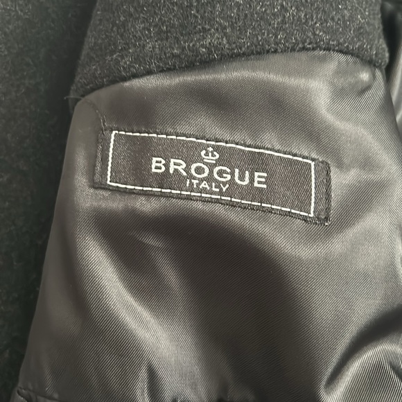 Brogue Italian Cashmere Trench coat - Picture 6 of 7